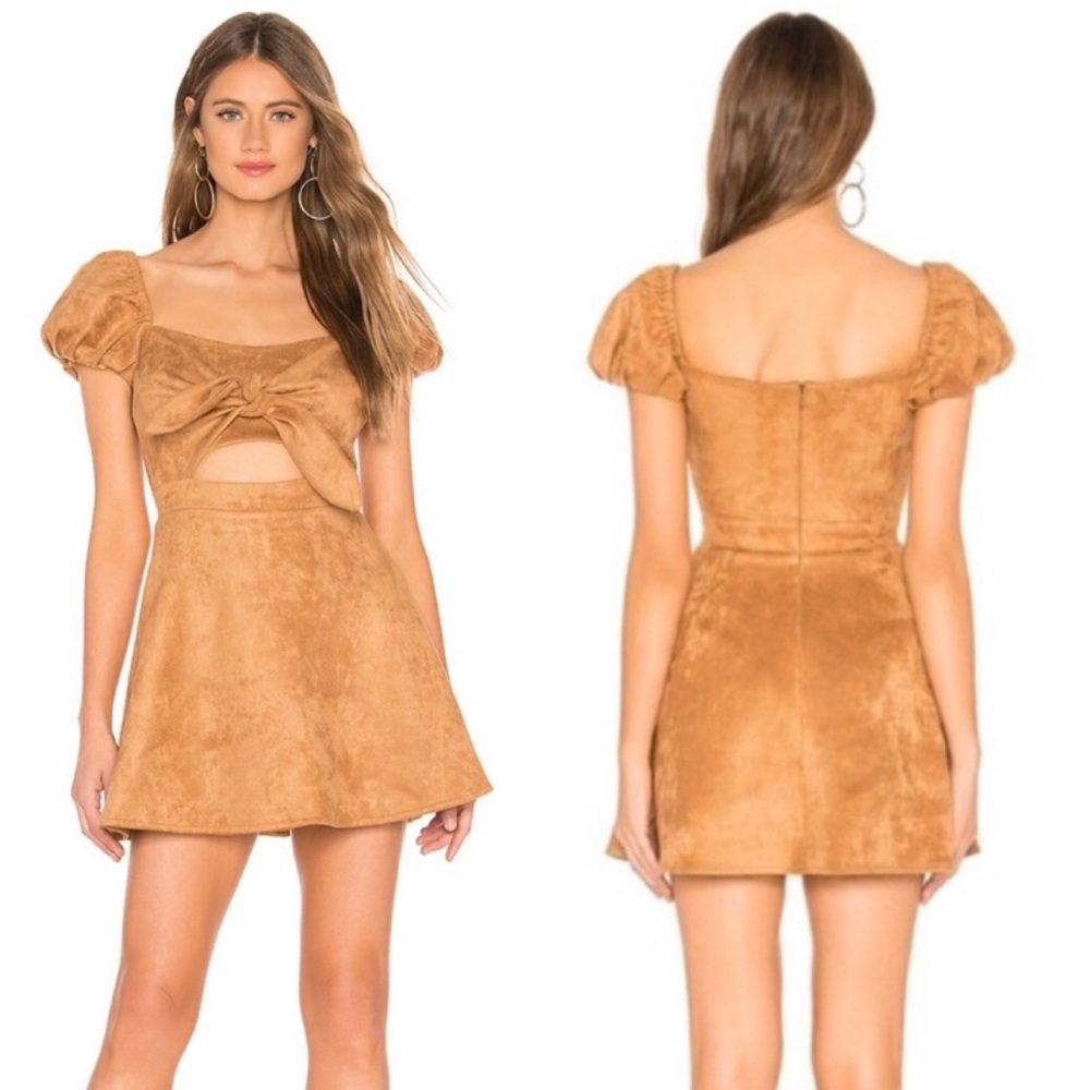 Majorelle Revolve Merida Suede Mini Dress